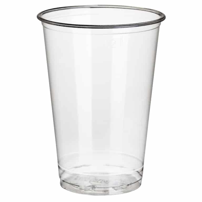 Kaltgetränkebecher, PLA pure 0,2 l 7,03 cm · 9,7 cm glasklar